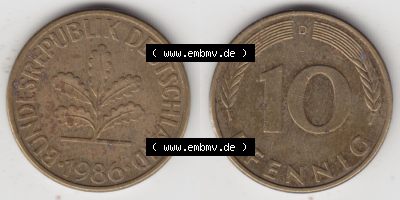 Münze aus Deutschland Sammlung