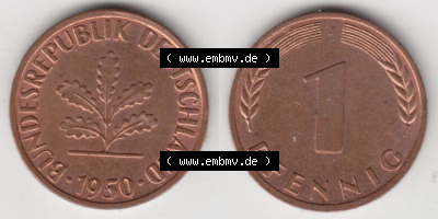 Münze aus Deutschland Sammlung