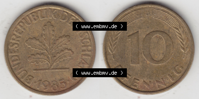 Münze aus Deutschland Sammlung