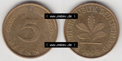 Münze aus Deutschland Sammlung