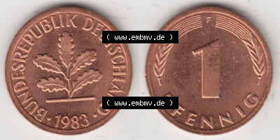 Münze aus Deutschland Sammlung