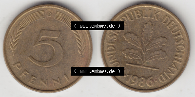 Münze aus Deutschland Sammlung