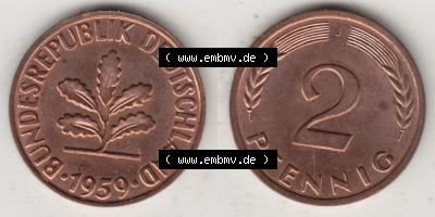 Münze aus Deutschland Sammlung