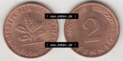 Münze aus Deutschland Sammlung