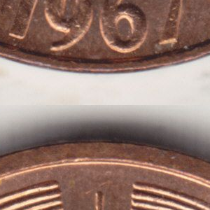 Ausschnitt zur Qualitätsprüfung vom Digitalen Bild Qualität