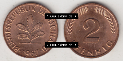 Münze aus Deutschland Sammlung