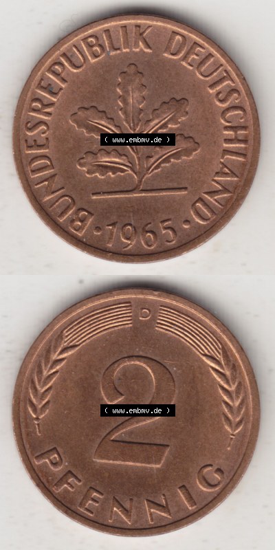 Münze aus Deutschland Sammlung