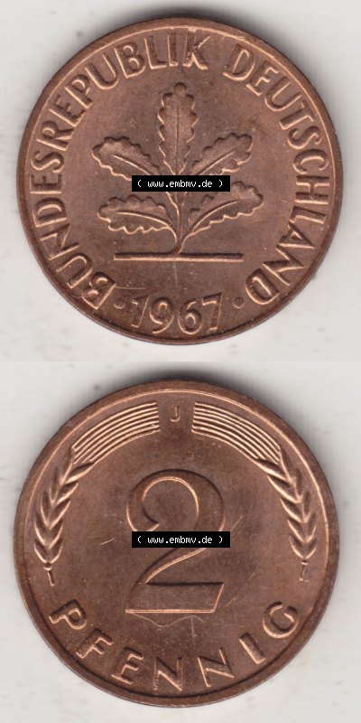 Münze aus Deutschland Sammlung