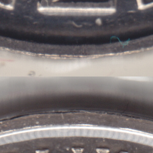 Ausschnitt zur Qualitätsprüfung vom Digitalen Bild Qualität