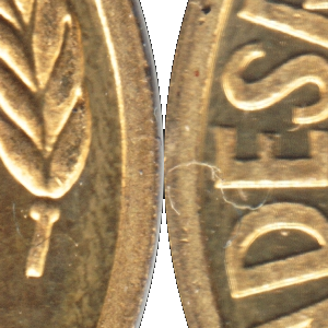 Ausschnitt zur Qualitätsprüfung vom Digitalen Bild Qualität