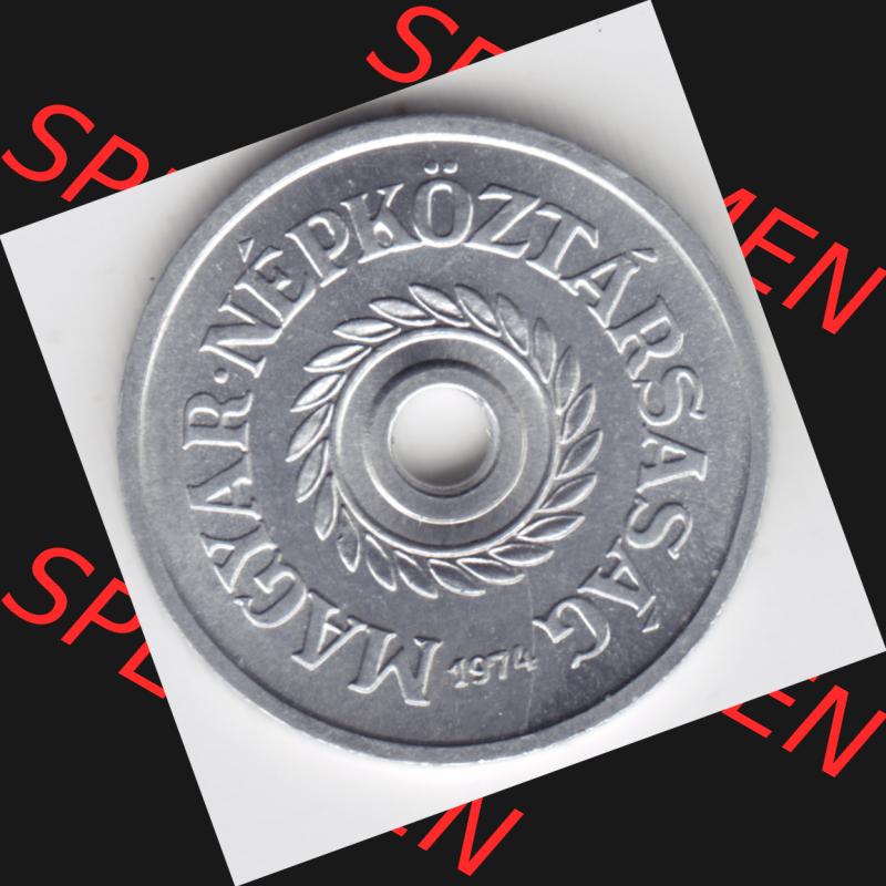 Umlaufmünzen Ungarn: 1950-1989 2 Filler. Vorderseite der Münze aus Ungarn als Bildmaterial für Sammler und Münzen-Webseiten hier im online Katalog und Datenbank für... Sammlung