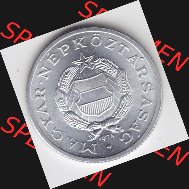 Umlaufmünzen Ungarn: 1967-1989, 1 Forint. Vorderseite der Münze aus Ungarn als Bildmaterial für Sammler und Münzen-Webseiten hier im online Katalog und Datenbank... Sammlung