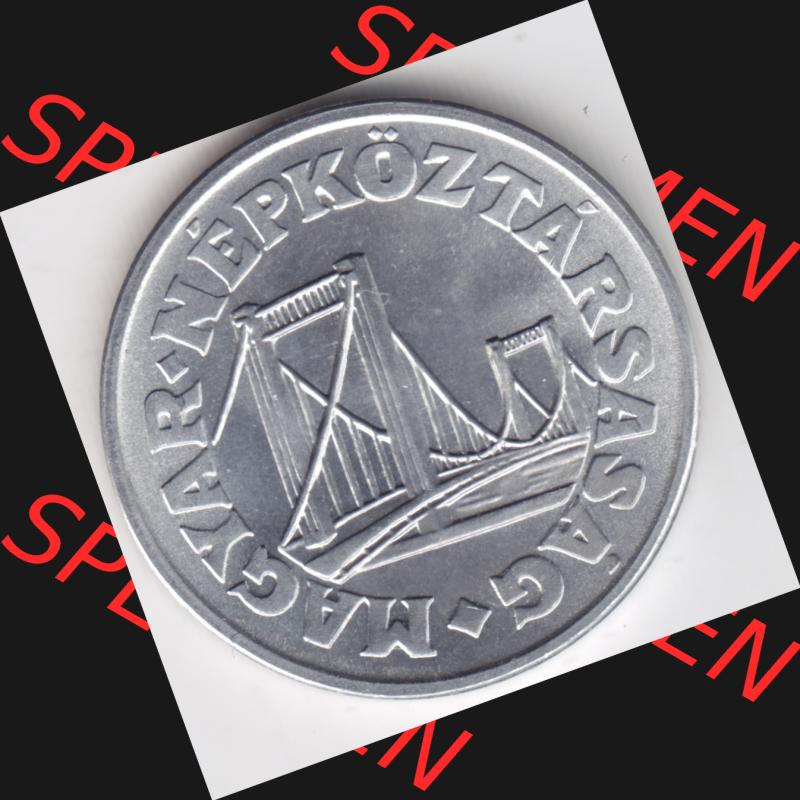 Umlaufmünzen Ungarn: 1967-1989, 50 Filler. Vorderseite der Münze aus Ungarn als Bildmaterial für Sammler und Münzen-Webseiten hier im online Katalog und Datenbank... Sammlung