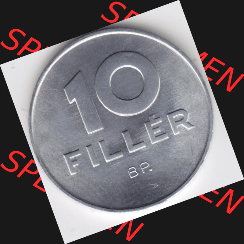 Umlaufmünzen Ungarn: 1967-1989 10 Filler. Rückseite der Münze aus Ungarn als Bildmaterial für Sammler und Münzen-Webseiten hier im online Katalog und Datenbank für... Sammlung