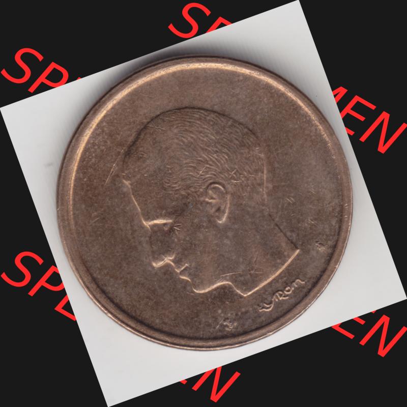 Münzen Belgien Umlaufmünze 1980-1993, 20 Francs 1981 Belgiqve. Rückseite der alten belgischen Francs Umlaufmünze aus Belgien vor Einführung der Euromünzen in... Sammlung