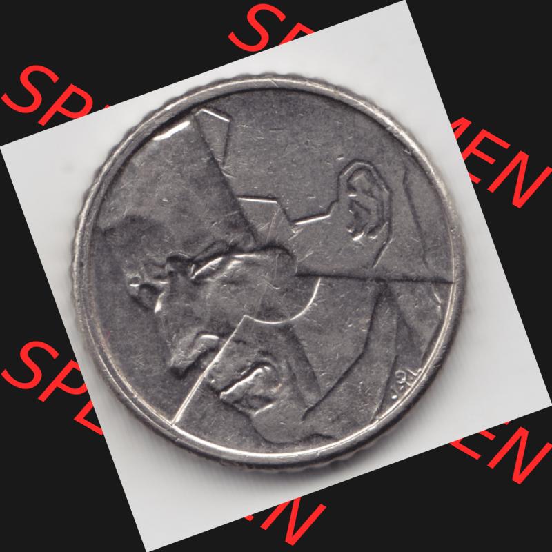 Münzen Belgien Umlaufmünze 1987-1993, 50 Francs 1990 Belgie. Rückseite der alten belgischen Francs Umlaufmünze aus Belgien vor Einführung der Euromünzen in Belgien... Sammlung
