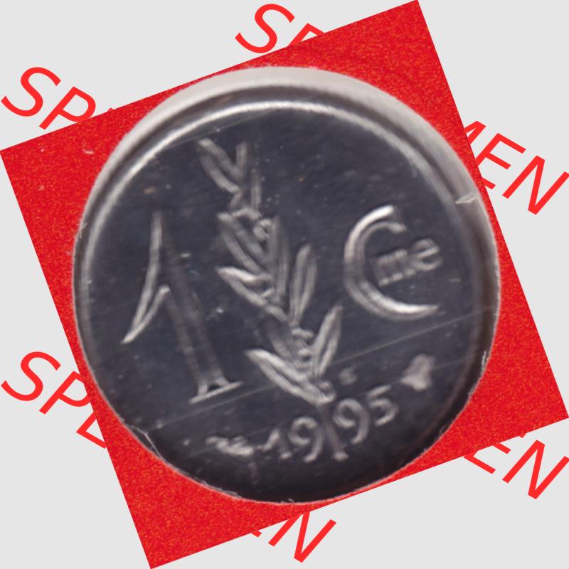Münzen Monaco Umlaufmünze 1976-1995, Centime 1995 (1) Sammlung