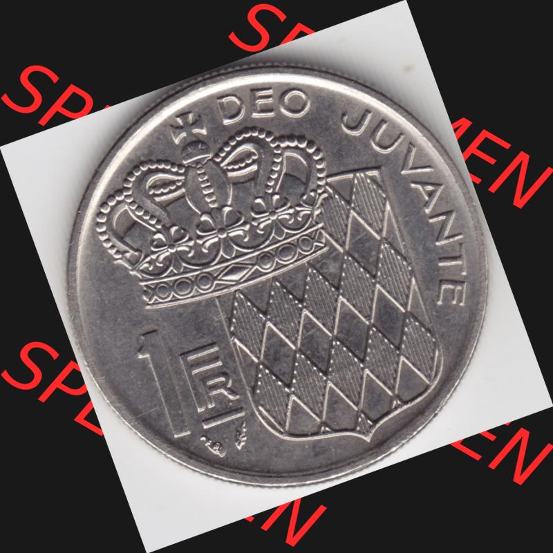 Münzen Monaco Umlaufmünze 1960-1995, 1 Fr, Franc, Franken Rainier III Prince de Monaco III 1978 (2) Sammlung