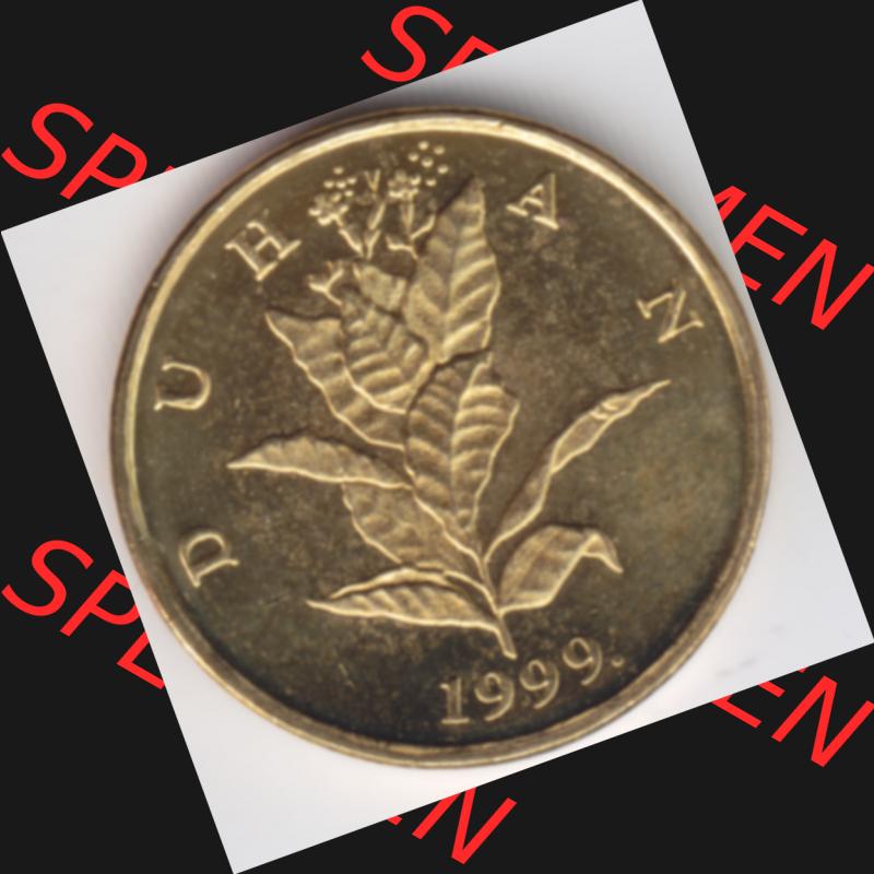 Münzen Kroatien Umlaufmünze 1999 5 Lipa, Bild mit Vorderseite der Münze als Bildmaterial Sammlung