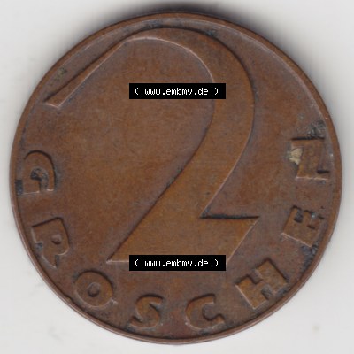 Münzen Österreich Umlaufmünze 1925-1938, 2 Groschen 1928, Bild mit Vorderseite der Münze aus Österreich als Bildmaterial, für dich selbst Sammlung