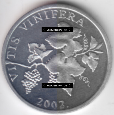 Münzen Kroatien Umlaufmünze 2002 2 Lipe, Bild mit Vorderseite der Münze als Bildmaterial Sammlung