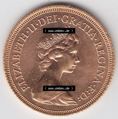 Münze aus Großbritannien Sammlung
