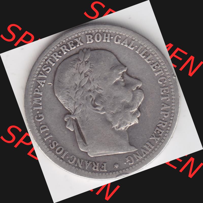Münzen Österreich Umlaufmünze 1892-1907, 1 Krone Franz Joseph I. 1899, Bild mit Rückseite der österreichischen Münze als Bildmaterial, des Bildes... Sammlung