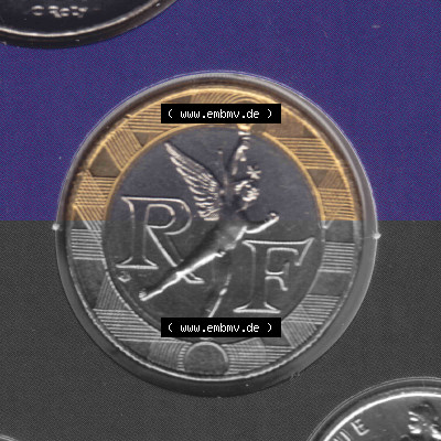 Umlaufmünze aus Frankreich in der Francs-Währung Sammlung