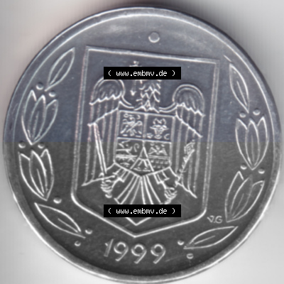 Münzen Rumänien Umlaufmünze aus Münzsatz 1998-2006, 500 Lei, Bild mit Rückseite der Münze als Bildmaterial Sammlung