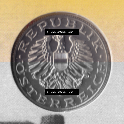 Münzen Österreich Umlaufmünze aus Münzsatz 1974-2001, 10 Schilling 2000, Bild mit Rückseite der österreichischen Münze... Sammlung