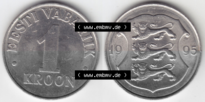 Umlaufmünze aus Estland Sammlung