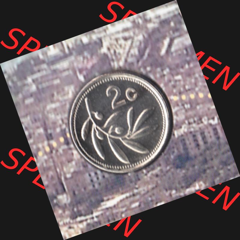 Münzen Malta Umlaufmünze 1991-2007, 2 Cent 2007, Rückseite Sammlung