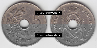 Belgien vor Einführung der Euromünzen in Belgien Sammlung