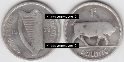 Umlaufmünze aus Irland in Irische Pfund-Währung Sammlung