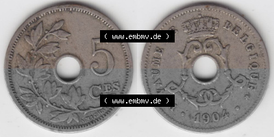 Belgien vor Einführung der Euromünzen in Belgien Sammlung