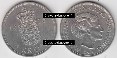 Umlaufmünze aus Dänemark Sammlung