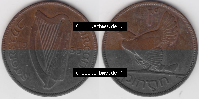 Umlaufmünze aus Irland in Irische Pfund-Währung Sammlung