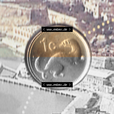 Münzen Malta Umlaufmünze 1991-2007, 1 Cent 2007, Rückseite Sammlung