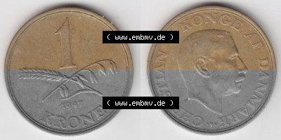 Umlaufmünze aus Dänemark Sammlung