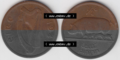 Umlaufmünze aus Irland in Irische Pfund-Währung Sammlung