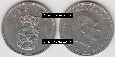 Umlaufmünze aus Dänemark Sammlung