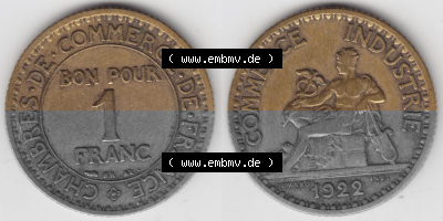 Umlaufmünze aus Frankreich in der Francs-Währung Sammlung