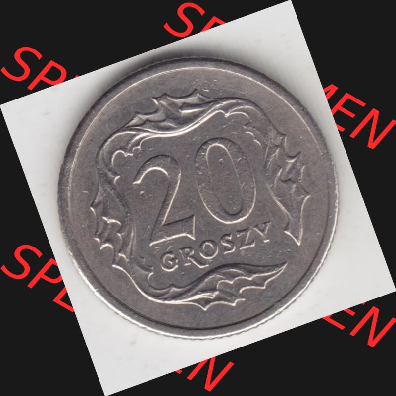 Münzen Polen Umlaufmünze 1990-2016, 20 Groszy 1996 (2) Sammlung