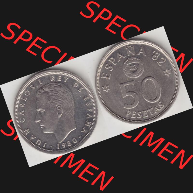 Münzen Spanien Umlaufmünze 1980-1992, 50 Pesetas - Peseten 1979 (3) Sammlung
