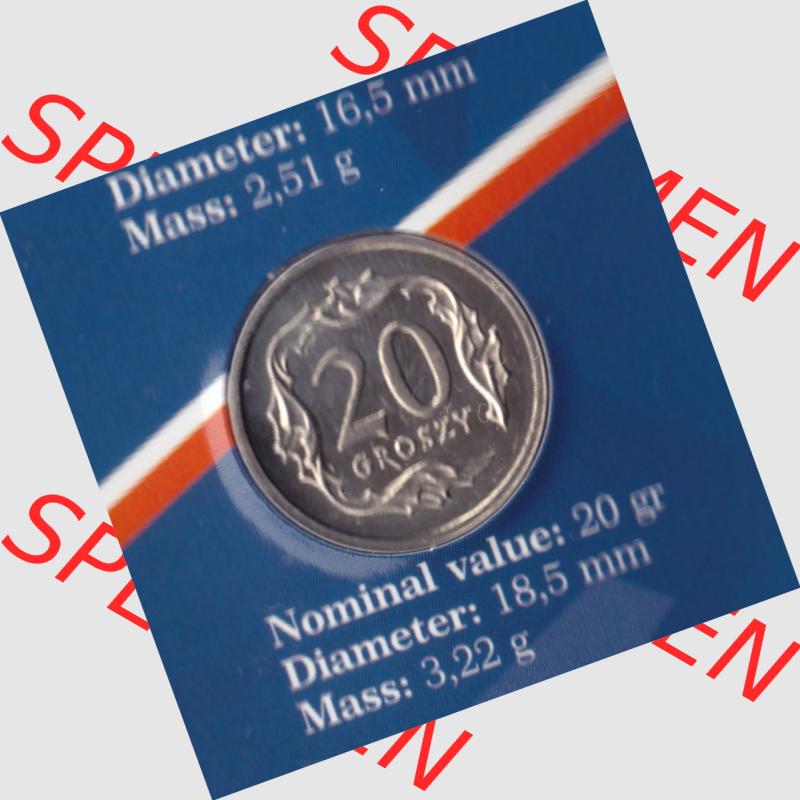 Münzen Polen KMS Umlaufmünze 2004, 20 Groszy (2) Sammlung