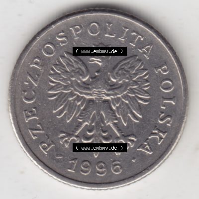 Münzen Polen Umlaufmünze 1990-2016, 20 Groszy 1996 (1) Sammlung