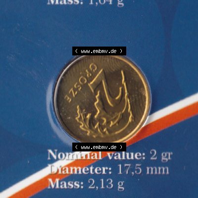 Münzen Polen KMS Umlaufmünze 2004, 2 Groszy (2) Sammlung