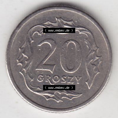 Münzen Polen Umlaufmünze 1990-2016, 20 Groszy 1996 (2) Sammlung