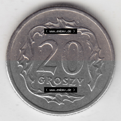 Münzen Polen Umlaufmünze 1990-2016, 20 Groszy 1996 (2) Sammlung