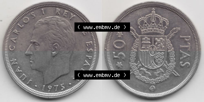 Münzen Spanien Umlaufmünze 1975-1975, 50 Peseten 1980 (3) Sammlung